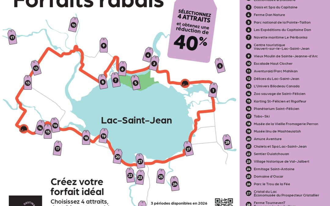 Forfaits rabais 2026
